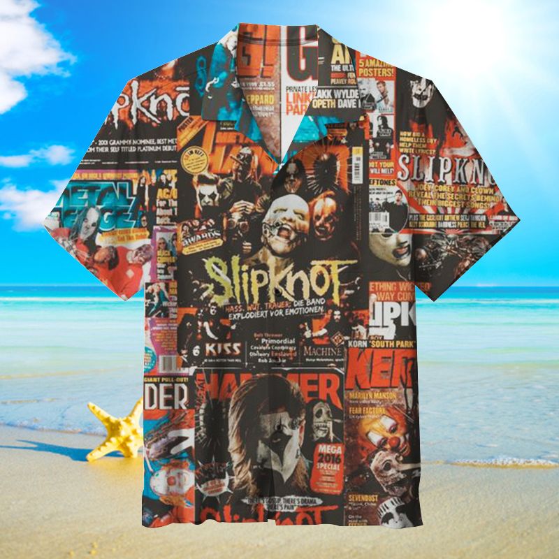 Slipknot Hawaiian Shirt SLHW12