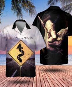 1 All Over Shirt: Hawaiian - HUS - SNAKES & ARROWS