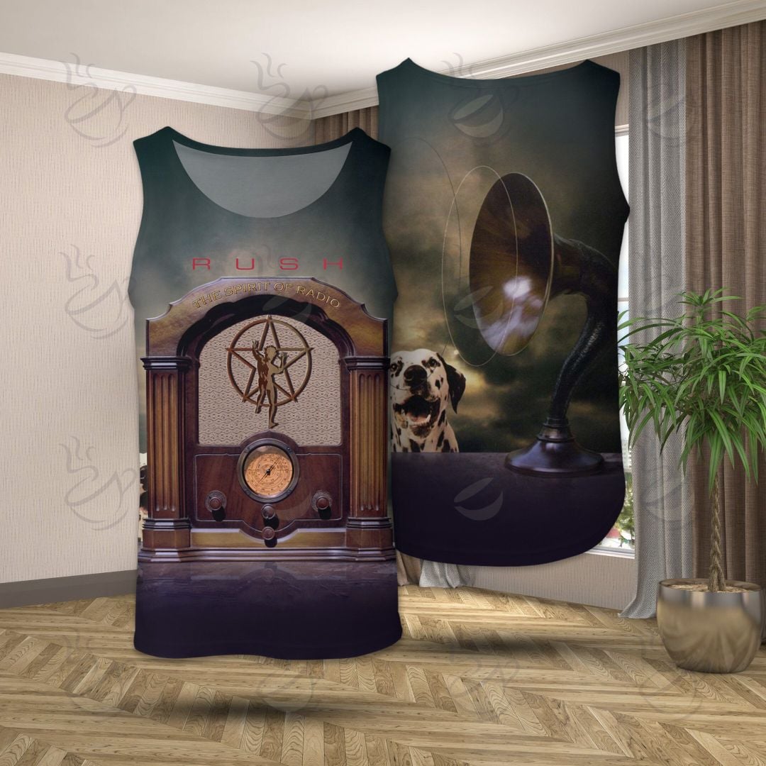 1 All Over Tank Top - HUS - THE SPIRIT OF RADIO