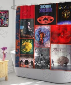 6All Over Shower Curtain - HUS - QLT2