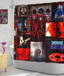 6All Over Shower Curtain - HUS - QLT3