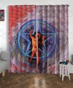 7All Over Window Curtain - HUS - 2112A