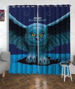 7All Over Window Curtain - HUS - FLY BY NIGHT