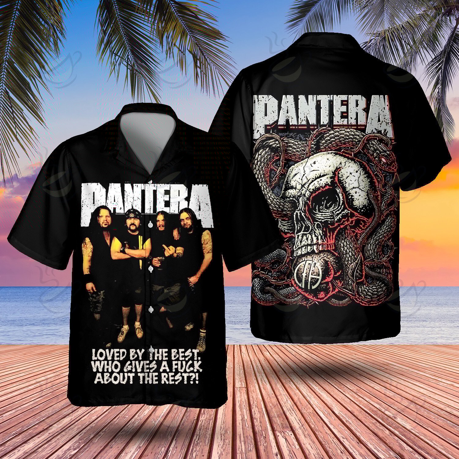 1 All Over Shirt: Hawaiian - PNT - QOT1