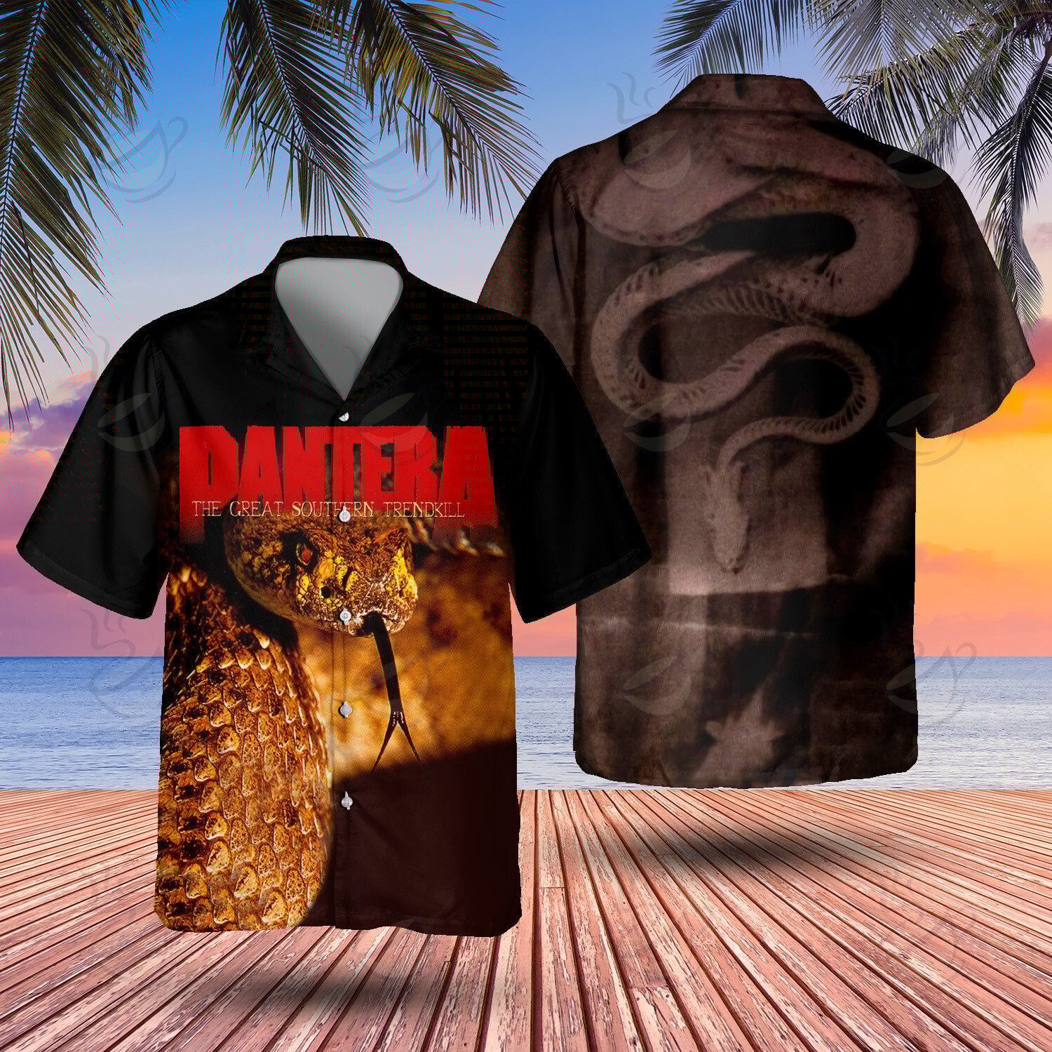 1 All Over Shirt: Hawaiian - PNT - THE GREAT SOUTHERN TRENDKILL