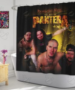 6All Over Shower Curtain - PNT - REINVENTING THE HELL