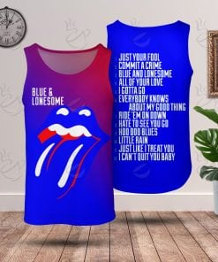 All Over Tank Top - ROS2 - BLUE & LONESOME