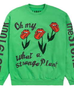 Cactus Plant Flea Market Rolling Stones 2019 Tour Crewneck Green