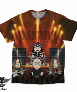 Pantera All Over Print Shirt DL PTR3DS0504 (20)
