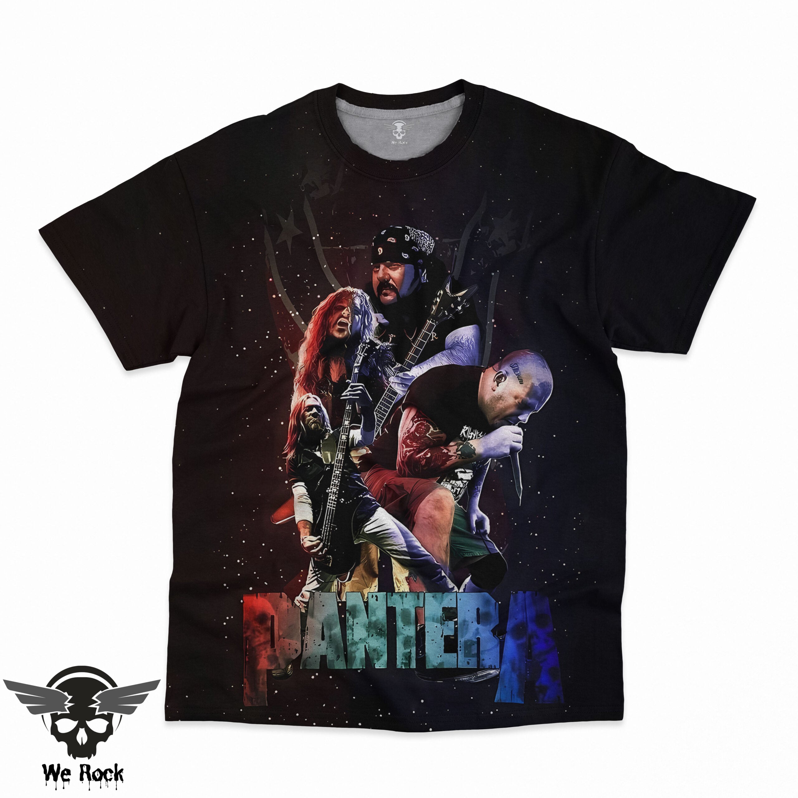 Pantera All Over Print Shirt DL PTR3DS0504 (3)