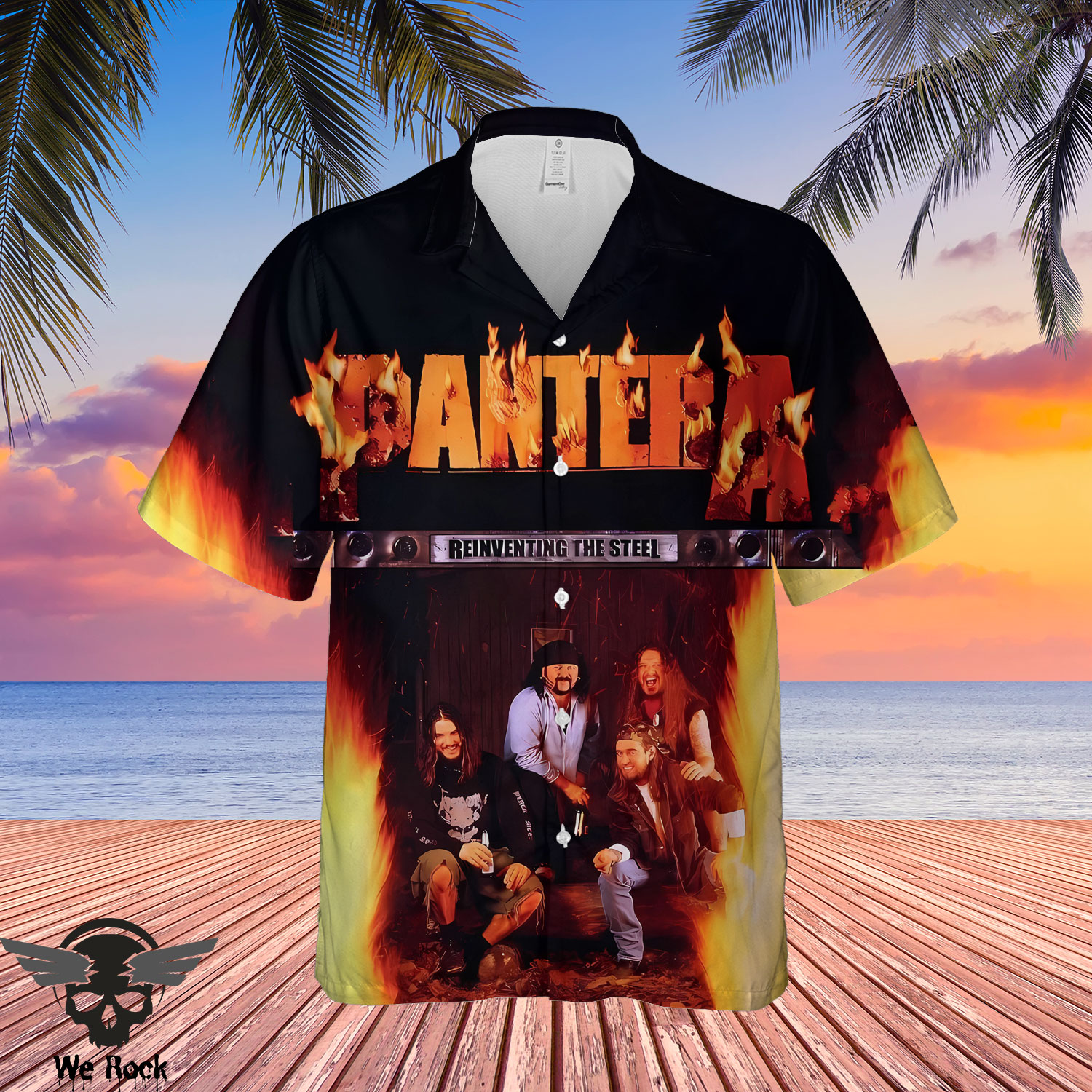Pantera Hawaiian Shirt DL PTRHW0504 (16)