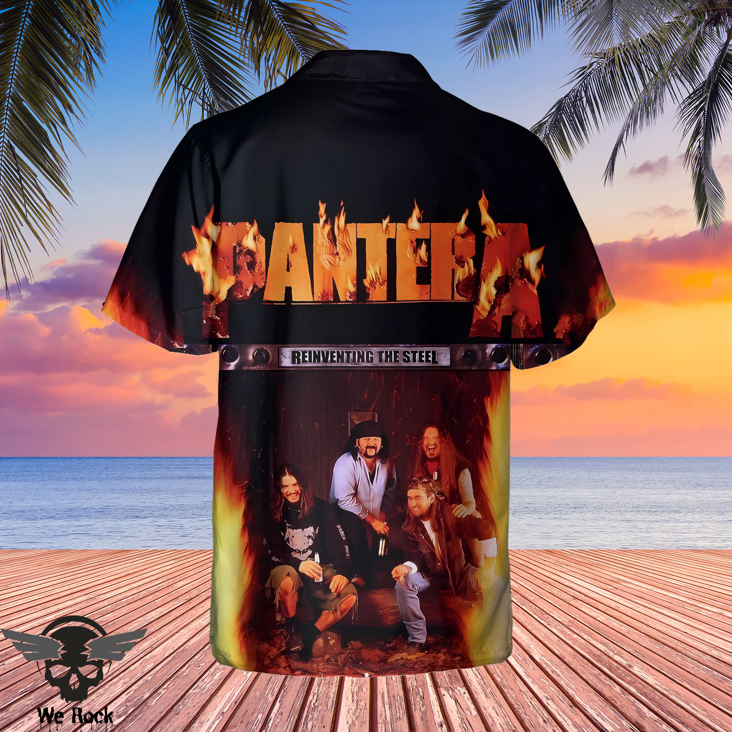 Pantera Hawaiian Shirt DL PTRHW0504 (16)