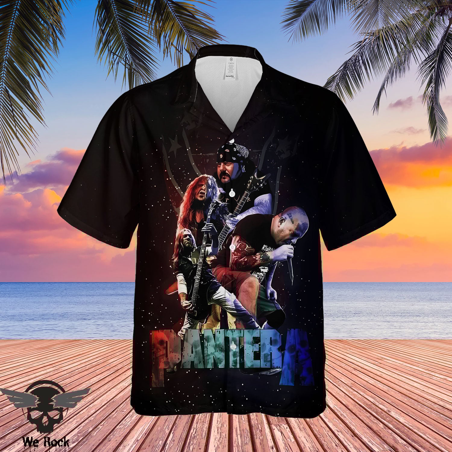 Pantera Hawaiian Shirt DL PTRHW0504 (3)