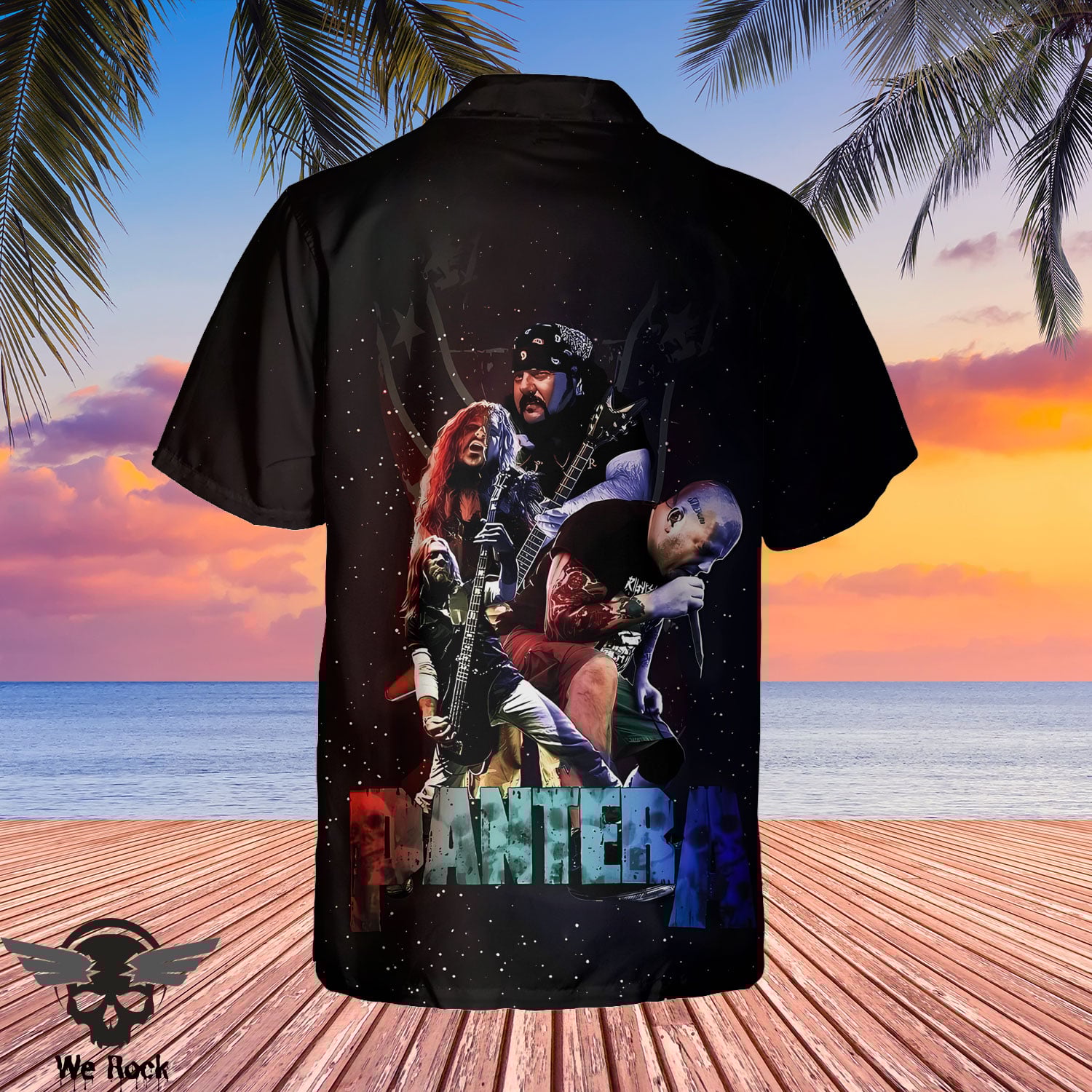 Pantera Hawaiian Shirt DL PTRHW0504 (3)