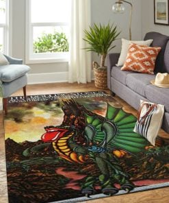 Rolling Stones Cardife and Pembroke Castles 1973 Rug Carpet