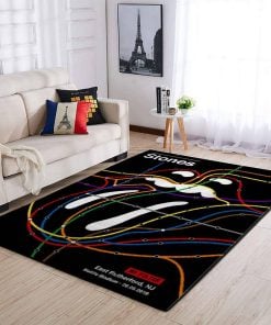 Rolling Stones East Rutherford Rug Carpet