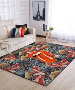 Rolling Stones Japan Pattern Rug Carpet