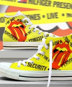 Rolling Stones Live Tour '99 Shoes High Top Sneakers