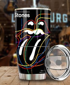 Rolling Stones Merch East Rutherford Tumbler Cup