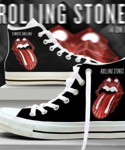 Rolling Stones Rock in Rio Festival Shoes High Top Sneakers