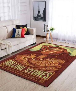 Rolling Stones Santiago RocknRoll 2016 Rug Carpet