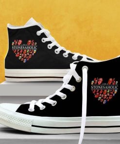 Rolling Stones Stones Aholic High Top Sneakers