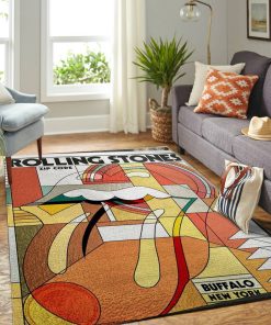 Rolling Stones Zip Code NY 2015 Rug Carpet