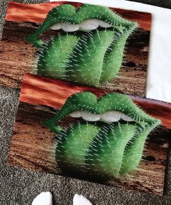 The Rolling Stones Merch Cactus Logo Door Mat