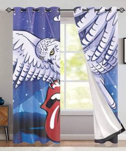 The Rolling Stones Merch Le Festival July 15 Window Curtain