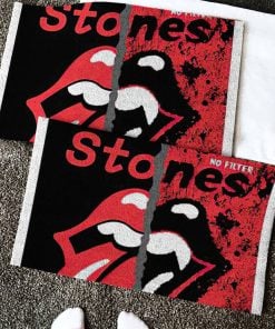 The Rolling Stones Merch No Filter Door Mat