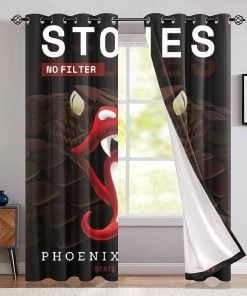The Rolling Stones Merch Phoenix Arizona Window Curtain