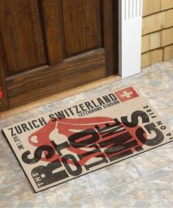 The Rolling Stones Merch Zurich Switzerland June 2014 Door Mat