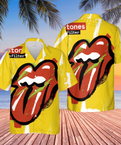 The Rolling Stones No Filter 3D Hawaiian Shirt
