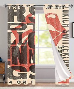 The Rolling Stones Zurich Switzerland June 2024 Window Curtain