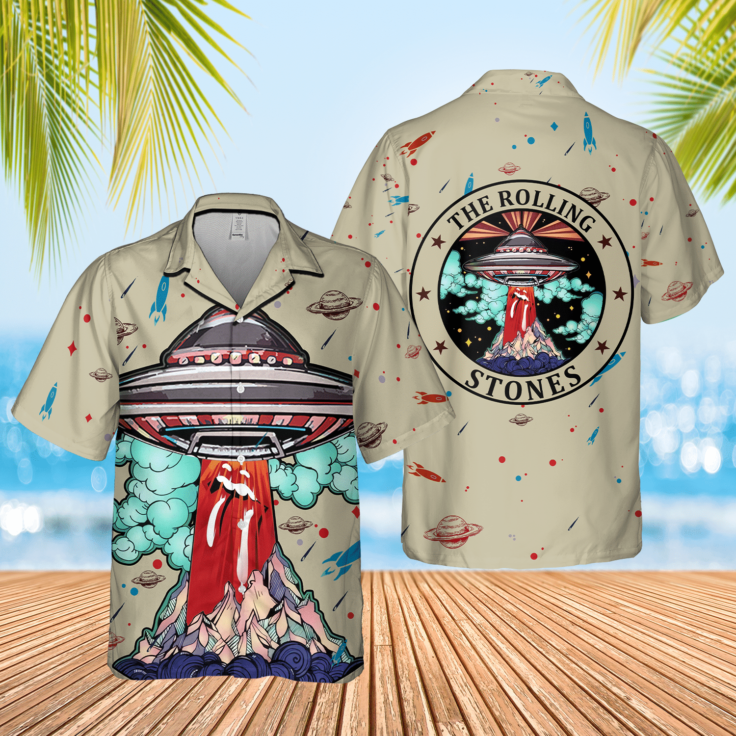 The Rooolling Stones No Filter Awesome Hawaiian Shirt