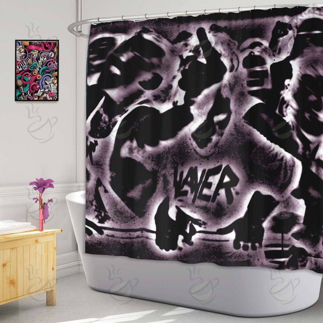 6All Over Shower Curtain - RSS - UNDISPUTED ATTITUDE #FDRSL