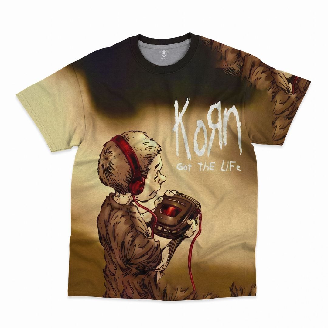 KN All Over Print Shirt DL KO3DS0504