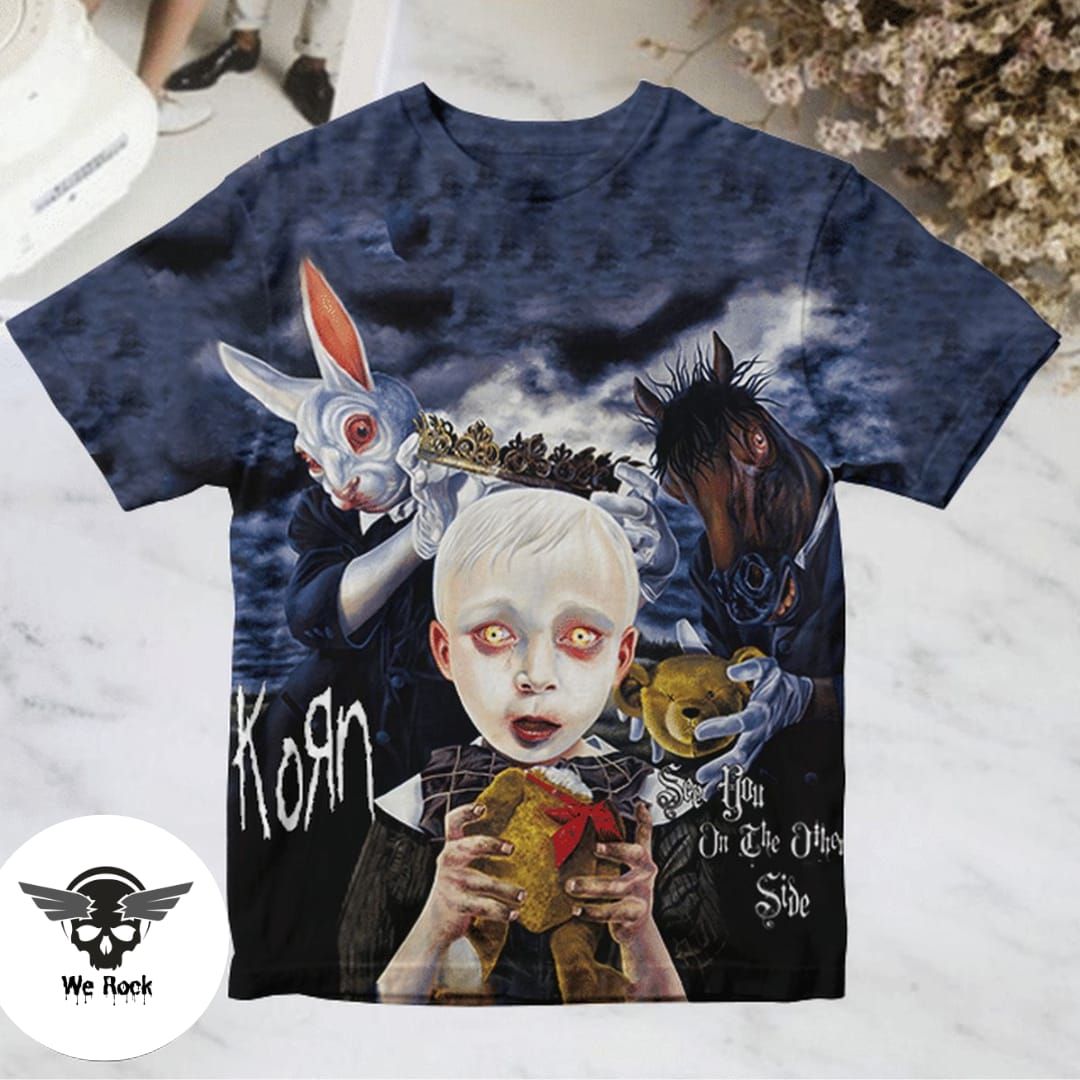 Korn All Over Print Shirt KN3DS2603 (7)