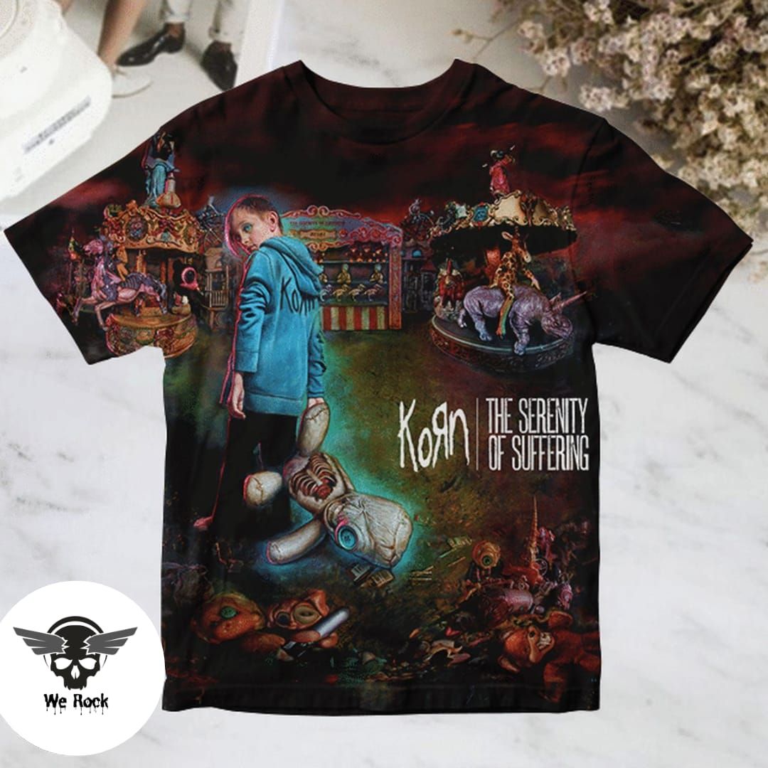 Korn All Over Print Shirt KN3DS2603 (8)