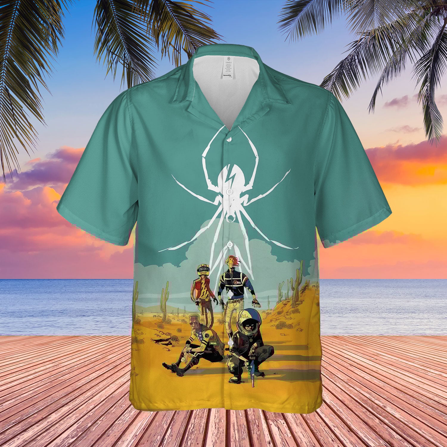 MCR Hawaiian Shirt HP MCRHWHP220525 (43)