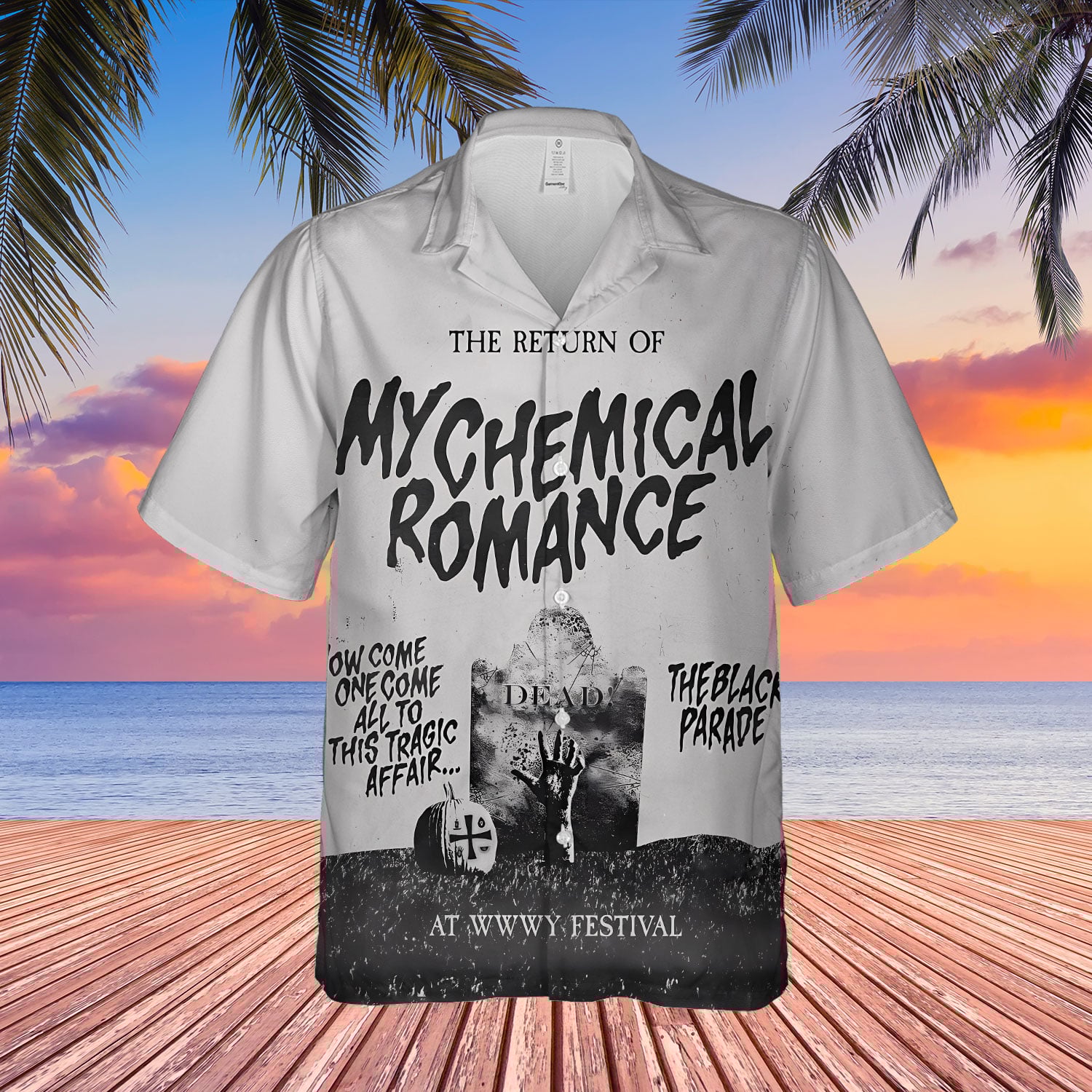 MCR Hawaiian Shirt HP MCRHWHP220525 (9)